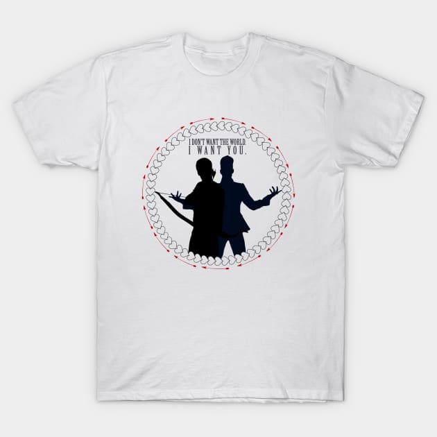 I want you | Malec T-Shirt by forgottenlexi